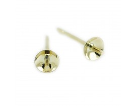 Pearl Cup Studs (3108)